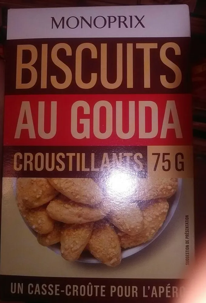 Biscuits au gouda