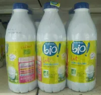 Lait demi-écrémé stérilisé UHT, certifié AB