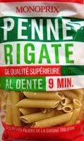 Penne Rigate (Al dente 12 mn)