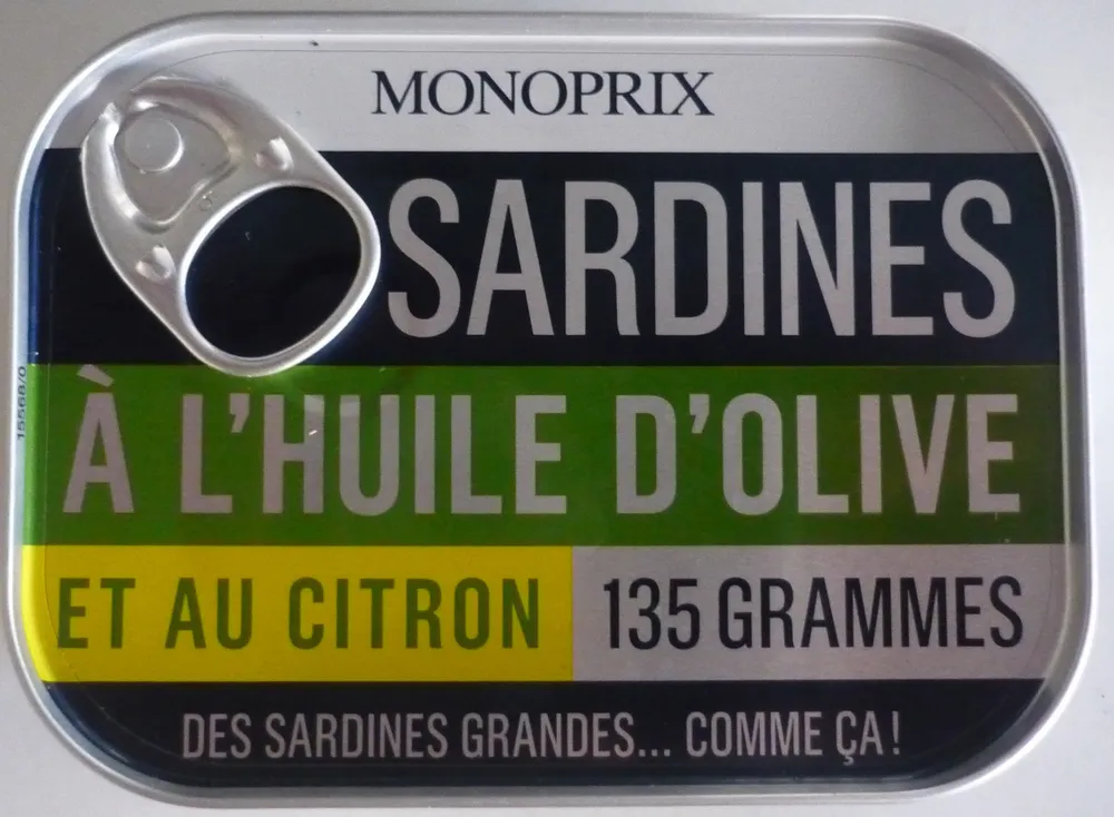 Sardines à l'Huile d'Olive et au Citron