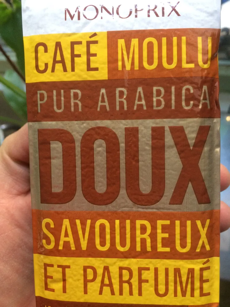 Café moulu Pur Arabica Doux