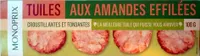 Tuiles aux amandes effilées