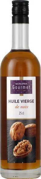 Huile vierge de noix