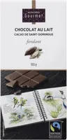 Chocolat au lait fondant, Saint Domingue