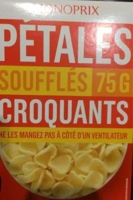 Pétales soufflés croquants
