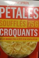Pétales soufflés croquants