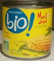 Maïs doux en grains