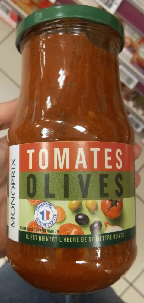 Sauce Tomate Olives