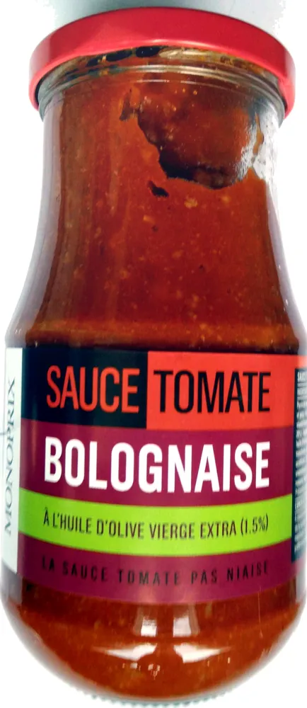 Sauce Tomate Bolognaise