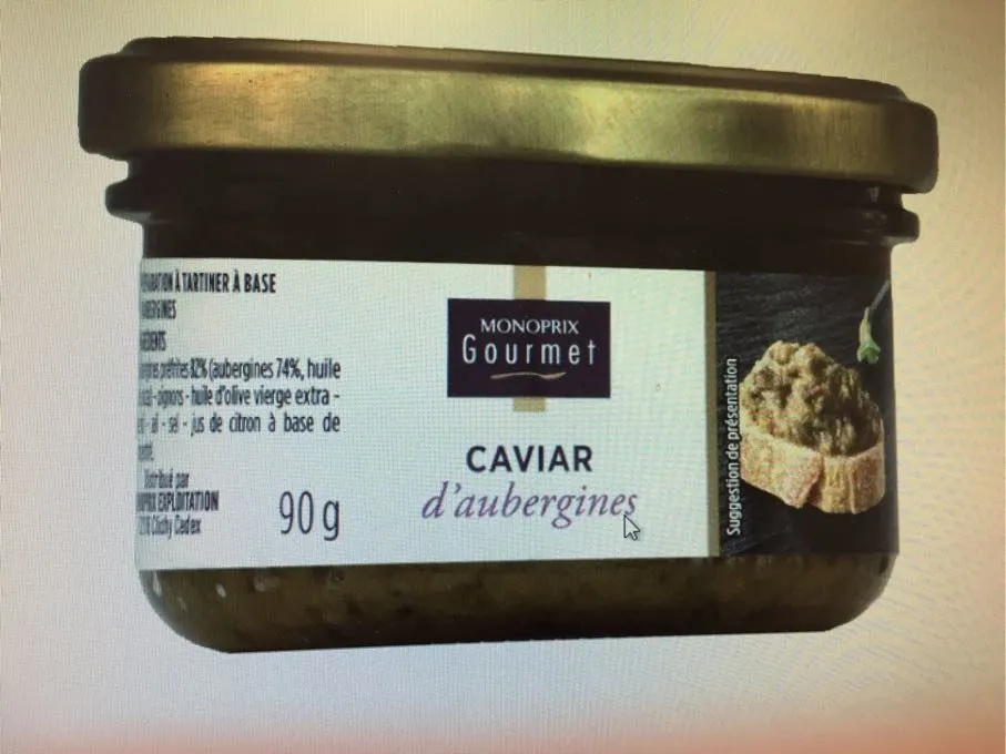 Caviar d'aubergines