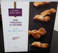 Mini torsades - Au beurre & sel de Guérande