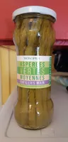 Asperges vertes moyennes cueillies main