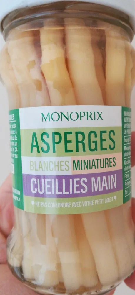 Asperges Blanches Miniatures