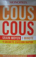 Couscous grain moyen 1 minute