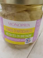 FONDS D'ARTICHAUTS RÉCOLTÉS EN BRETAGNE