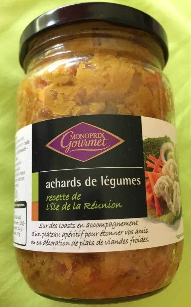 Achards de Légumes