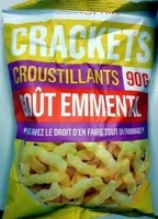 Crackets croustillants goût emmental