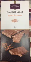 Chocolat au lait pépites de caramel