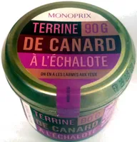 Terrine de canard à l'échalote