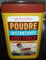 Poudre instantanée goût choco