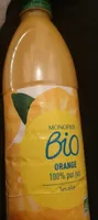 MONOPRIX BIO 100% PUR JUS  D'ORANGE