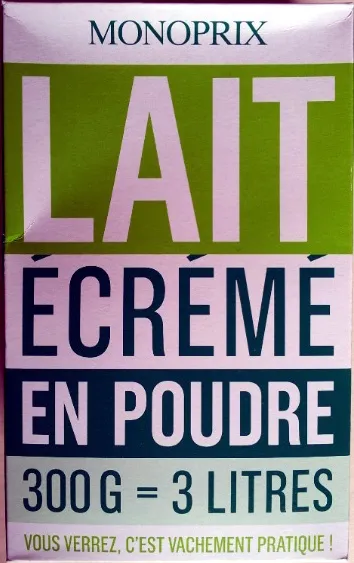 Lait écrémé en poudre