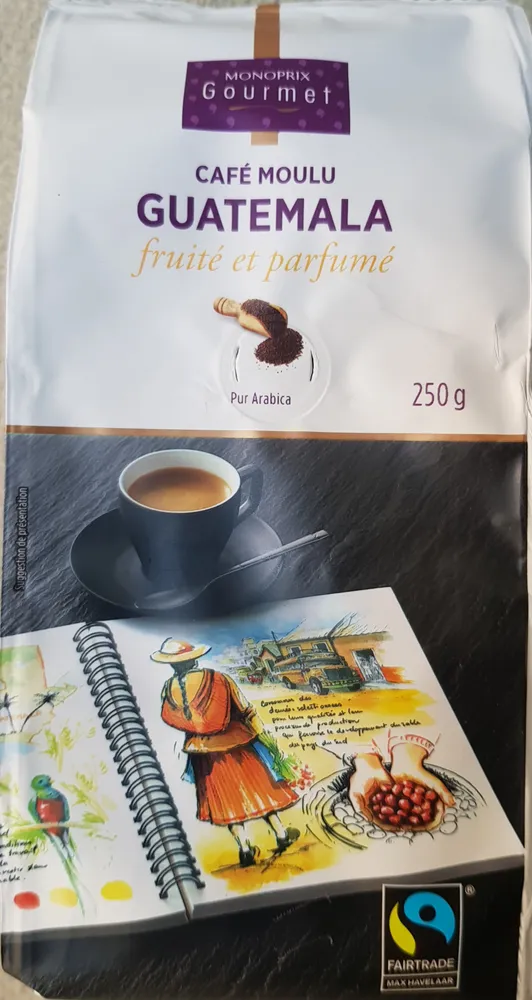 Café moulu pur arabica, Pérou