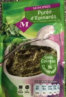 Puree d'epinards