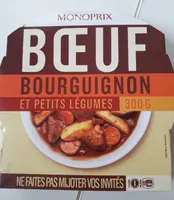 Bœuf Bourguignon, Pommes de Terre et Petits Légumes