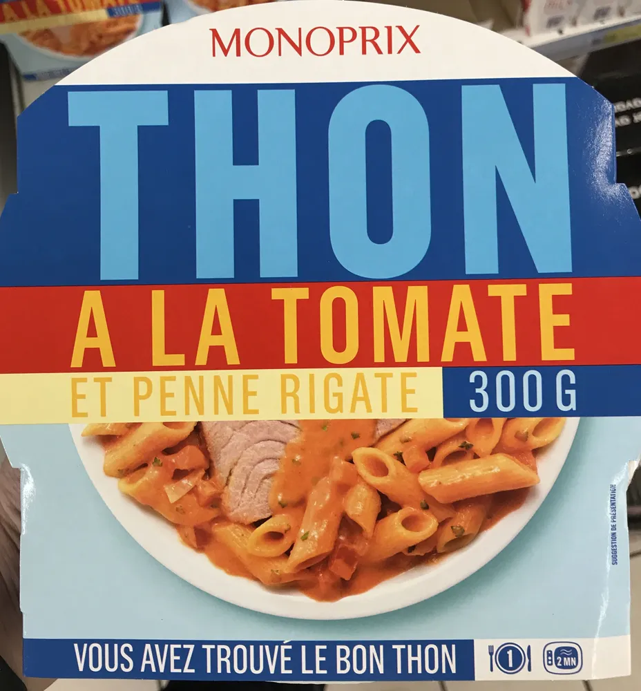 Thon à la Tomate et Penne Rigate