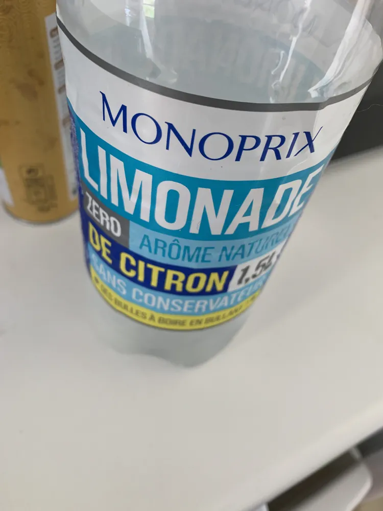 Limonade Zéro de citron