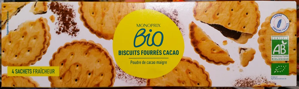 Goûter fourrés Cacao