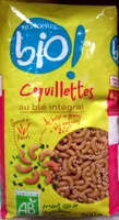 Coquillettes au blé intégral Bio