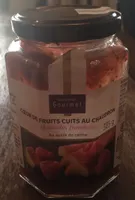 Cœur de fruits cuits au chaudron Rhubarbe Framboise