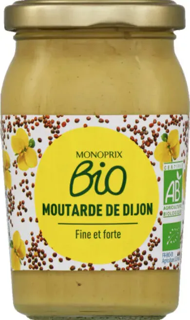 Moutarde de Dijon Bio
