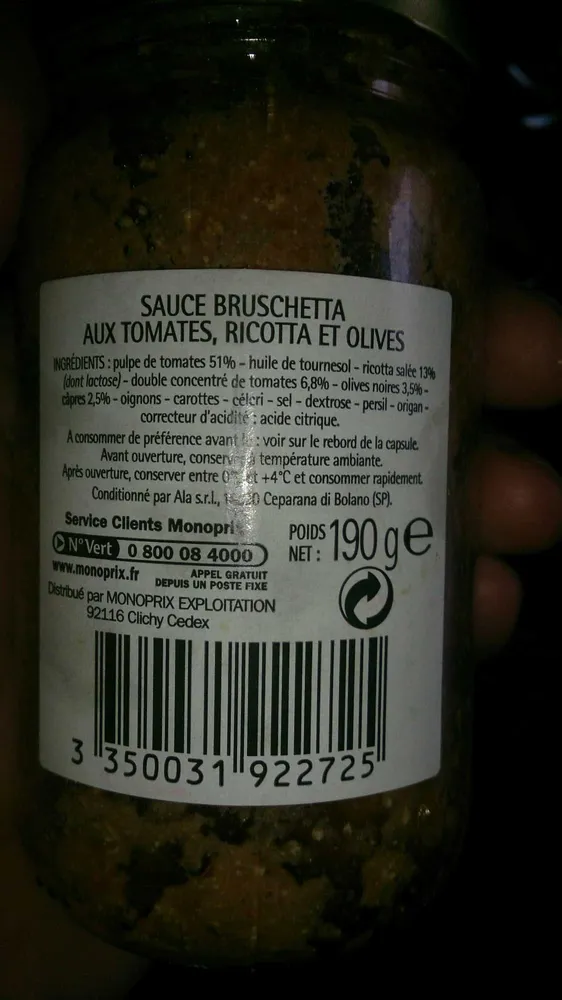 Passa e bruschetta