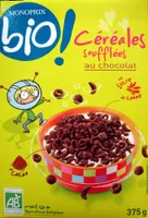 Céréales soufflées au chocolat Bio