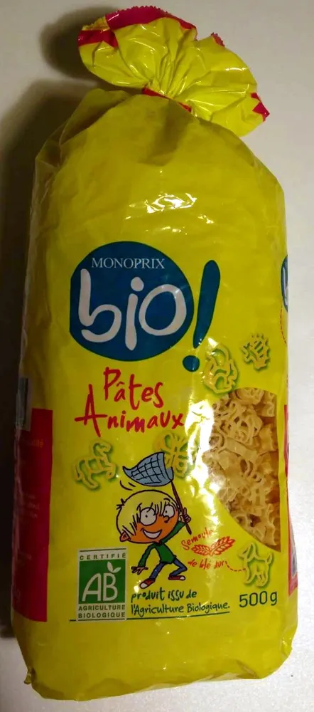 Pâtes animaux