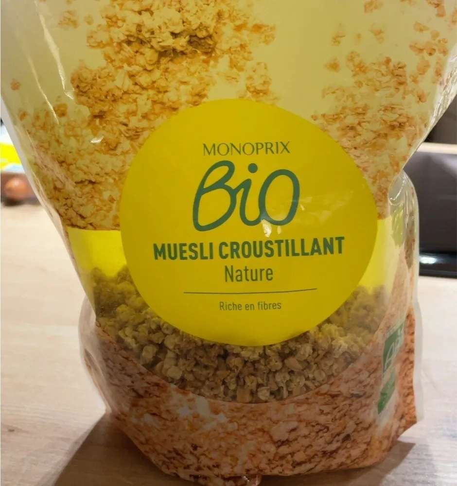 Muesli croustillant nature
