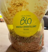 Muesli croustillant nature