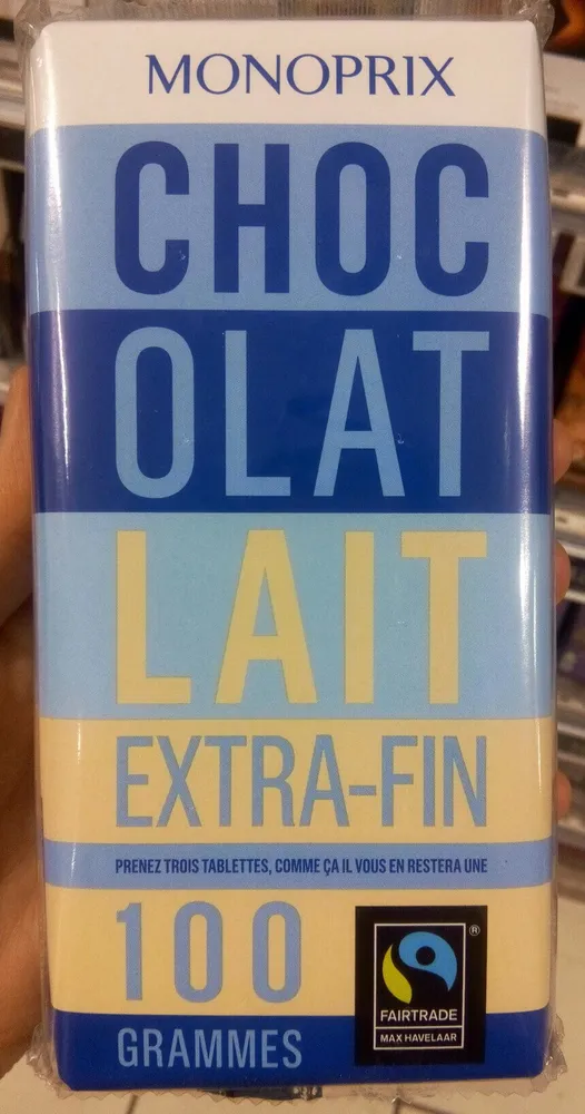 Chocolat au Lait Extra-Fin