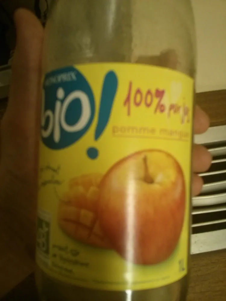 100% pur jus Pomme Mangue