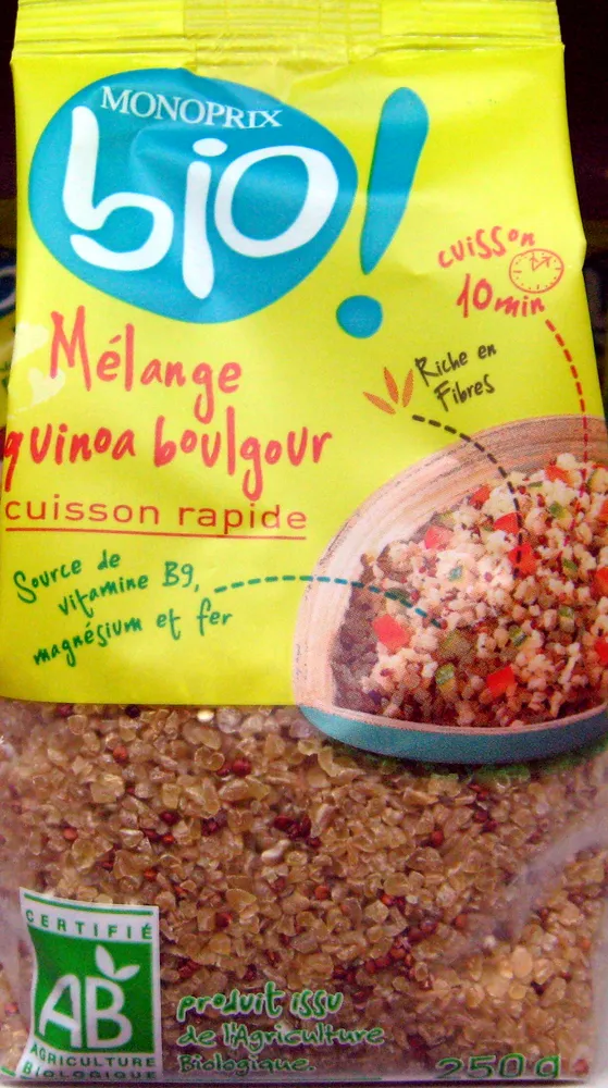 Mélange quinoa boulgour Bio Monoprix