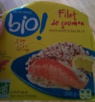 Filet de Saumon sauce Aneth et Duo de Riz
