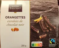 Orangettes au chocolat noir