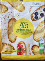 Petits pains grillés multi céréales Bio Monoprix