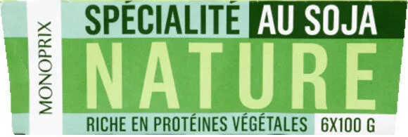 Spécialité au soja nature