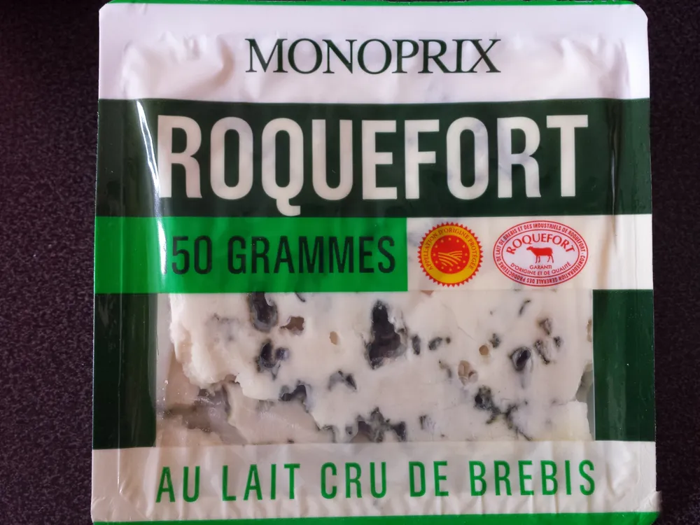 Roquefort AOP au lait cru de brebis (31 % MG)
