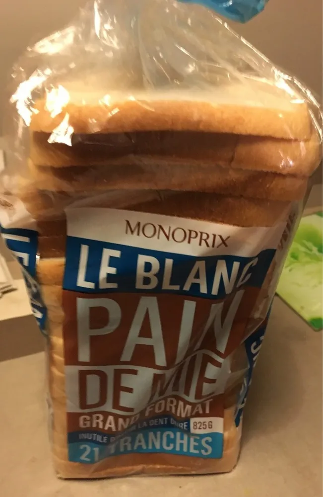 Pain de mie Le blanc, grand format
