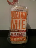 Pain de mie sans croute complet